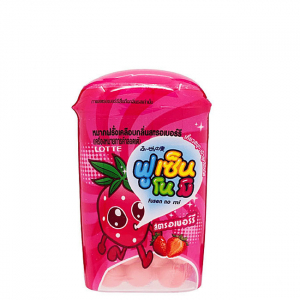 Жевательная резинка драже Клубника ФУСЭН-НО МИ, 15 гр