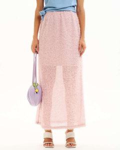 Юбка из сетки с ворсом VU001