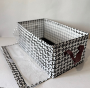 Кофр для хранения со стальным каркасом