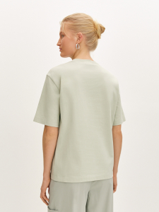 Футболка из хлопка с принтом