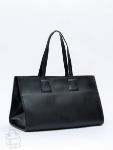 Сумка женская кожаная 1008M black Polina&Eiterou