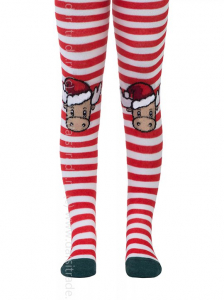Колготки детские 19С-95/1СП 541 Новогодние Conte Kids [6 шт] Дроп х/б