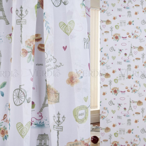 Вуаль печать Романтичный Париж