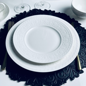 102-166 Набор из 6 тарелок 22х2,5см СЕРЕНА в под.уп.(х8)Фарфор