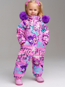 Комбинезон зимний для девочки