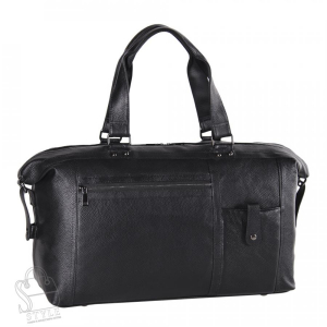 Сумка дорожная кожаная 8059G black S-Style