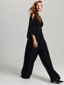 Комбинезон из сияющего трикотажа