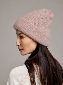 Шапка двойная 40% ангора PR 25041