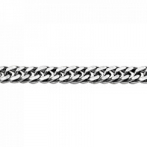 Браслет Панцирь двойной с алмазной огранкой черненый