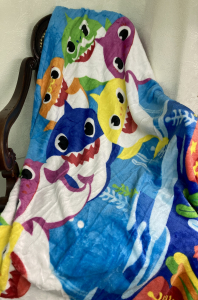 Плед малышам ВС-023 (голубой)