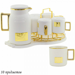 106-178 Чайный сервиз 10пр. 270 мл в под.уп.(х4)Фарфор