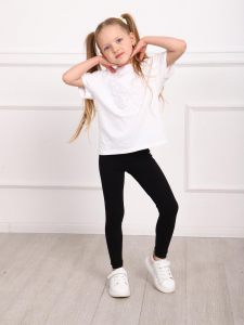 Хэппи - легинсы утепленные черный