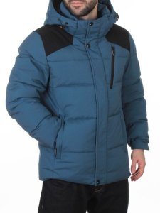 D6263 BLUE Куртка мужская зимняя (200 гр. холлофайбер)