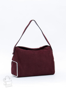Сумка женская кожаная 1122VG wine purple Vitelli Grassi