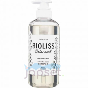 Bioliss Botanical Шампунь для непослушных волос с органическими экстрактами и эфирными маслами, Гладкость и выпрямление, 1 этап, 480 мл