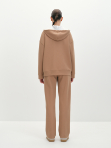 Прямые трикотажные брюки с лампасами