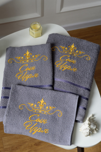 14418/1 Сын царя полотенце махровое плотность 350гр