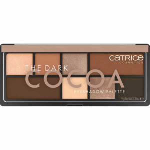 Палетка теней для век The Dark Cocoa Eyeshadow Palette CATRICE