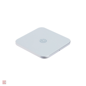 Беспроводное зарядное устройство Qi, 15W, быстрая зарядка, стеклян.паналь, серый