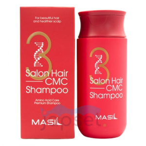 Masil 3 Salon Hair CMC Shampoo Восстанавливающий профессиональный шампунь с керамидами, 150 мл
