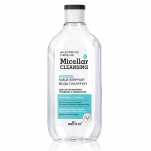 Мицелляр. вода-гиалурон Micellar cleansing Очищение и увлажнение 300мл/Белита/12/М