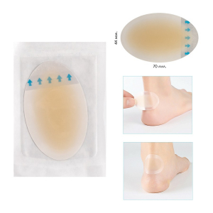 Гелевый гидроколлоидный пластырь от мозолей Овальный 70*44 мм.