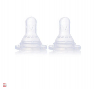 Комплект силиконовых сосок BABY FLOW (узкое горло), размер L