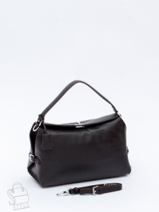 Сумка женская кожаная 1026L coffee Polina&Eiterou