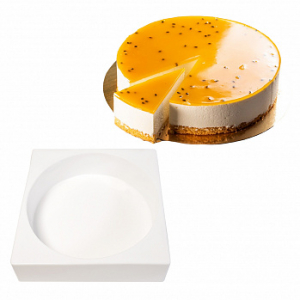 Форма для муссовых тортов Тортафлекс Круг 180 мм, h 50 мм, Silikolove