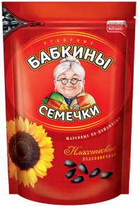 «Бабкины семечки», семечки отборные, жареные, 300г