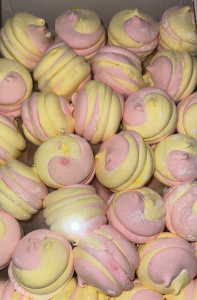 ЗЕФИР СЛАСТИ КЛУБНИКА  БАНАН  3 кг