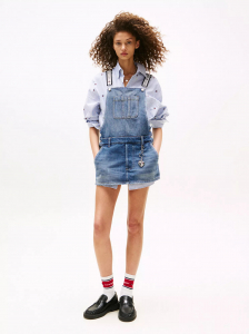 Tommy Girl Denim Overall Dress