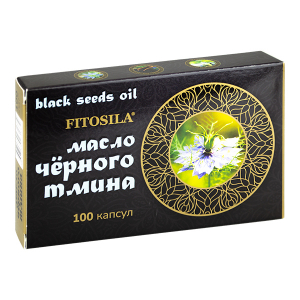 Тмина черного масло 100 капс. х 0,3 г 