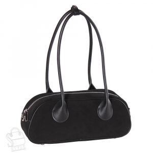 Сумка женская кожаная 9609VGAA black Vitelli Grassi в Новосибирске