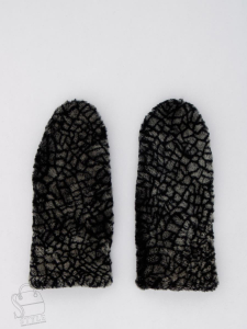 Женские перчатки 303-2-5 gray (в размерном ряду 8,-8,5-8,5-9-9.5)