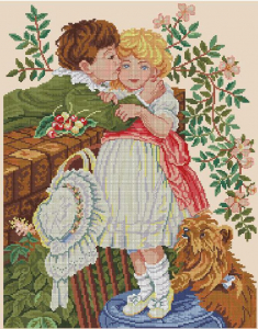 GF 1760 Поцелуй в щеку