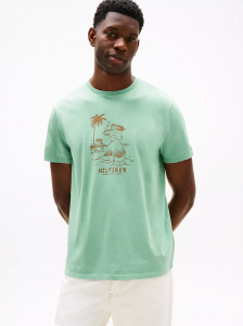 Hula Girl Graphic T-Shirt