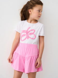 Комплект для девочки: футболка, шорты
