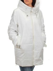 BM-81 WHITE  Куртка демисезонная женская (100 гр. синтепон)