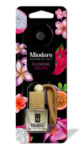 Ароматизатор воздуха MIODORE флакон с дер. крышкой - FLOWERS-FRUITS (ЦВЕТЫ И ФРУКТЫ)