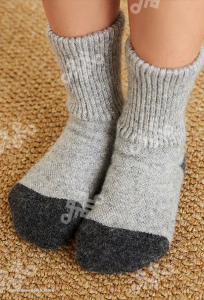 Носки детские из монгольской шерсти         (арт. 02103)