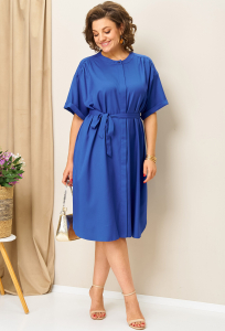Платье VOLNA 1410 василек