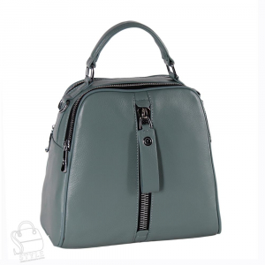 Рюкзак женский кожаный 99451 blue Velina Fabbiano-Safenta в Новосибирске