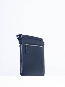 Мужская кожаная сумка Richet 1603LN 357 Синий