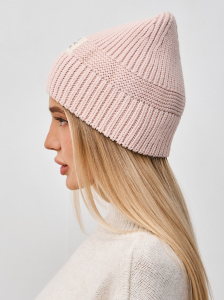 Шапка на велюре с кашемиром  ESW 25149/1