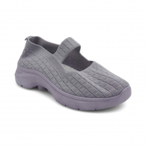 Женские балетки F05-1 серые