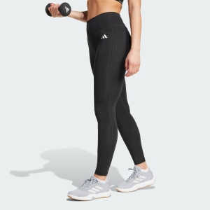 women's optimé essentials stash pocket full-length leggings
