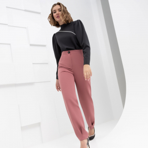 Брюки, Яркая база (чайная роза)