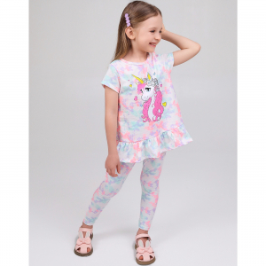 Комплект футболка кулирка, лосины кулирка с лайкрой 7620100501