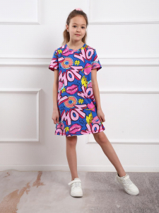 Вспышка - туника розовый